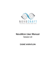NovoWorx User Manual V1.0- Exome Workflow