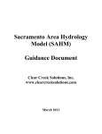 WWHM3 User Manual - Sacramento Stormwater Quality Partnership