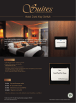 Hotel Card Key Switch - suites