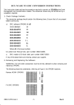 DCX NCAM2 TO EMC CONVERSION INSTRUCTIONS