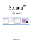 Sonata User Manual Version 2