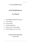 PCadCam2000 Software User Manual