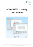 Softwaretool ME 3011 User Manual