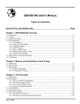 Z80185/195 USER`S MANUAL