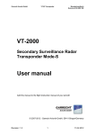 VT-2000 User manual