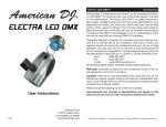 Electra LED DMX Manual