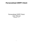 Personalised SMPP Client - Microsat Internet Technologies