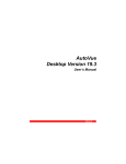 AutoVue Desktop Version 19.3 User`s Manual