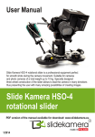 Slide Kamera HSO-4 rotational slider