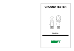 ground tester manual