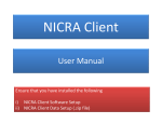 NICRAClient - User Manual