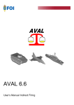 AVAL 6.6 User`s Manual Indirect Firing