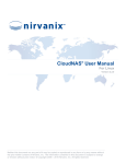 Nirvanix CloudNAS - User Manual for Linux