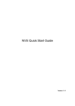 NVS Quick Start Guide