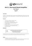 KA-5.1 Surround Sound Amplifier
