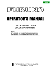 GP1650W GP1650WD Operator`s Manual