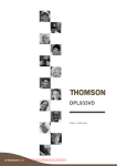 Thomson DPL933VD User Guide Manual Pdf