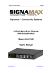 5/8 Ports Fast Ethernet Switch