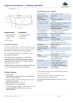 Light Level Sensor – Ceiling Mounted