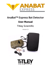 AnaBat Express User Manual V1.5