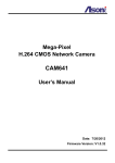 CAM641 User`s Manual (English)