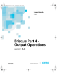 Part 4 - Output Operations