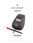JOVY SYSTEMS® iSolder-40 User Manual