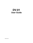 DV01 User Manual