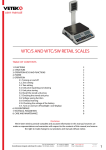 WTC/S AnD WTC/SW RETAIL SCALES