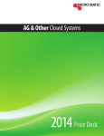 2014 AG - OTHER Closed System Price Deck