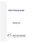 OS-9 Porting Guide