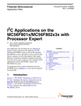 IIC Applications on the MC56F801x/MC56F802x3x with Processor