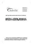 9000, 12000 & 18000 BTU Senville Air Conditioners Installation