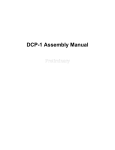 DCP-1 Assembly Manual