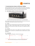 1 Synchronising Xsens Systems with Noraxon TeleMyo