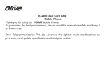 V-G300 User manual
