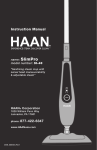 SI46 - HAAN Steam Mop - SlimPro User Manual