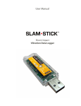 Slam Stick User`s Manual - Midé Technology Corporation