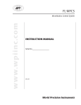 FL-MFCS Microfluidics Control System