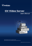 GV-Video Server User Manual(VS04HV108.VS12V107.VS11V103