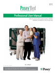 Posey® Bed 8070 Professional User Manual