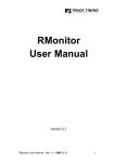 RMonitor User Manual