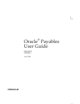 AP User Guide 1151 - Oracle Documentation