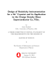 Design of Resistivity Instrumentation for a He