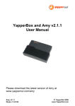 YapperBox and Amy v2.1.1 User Manual