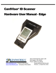 CardVisor® ID Scanner Hardware User Manual