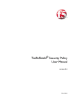 TrafficShield Security Policy User Manual