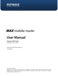 Pepwave MAX User Manual