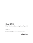 HLA-DRB BigDye™ Terminator Sequencing