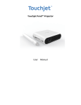 Touchjet Pond™ Projector User Manual